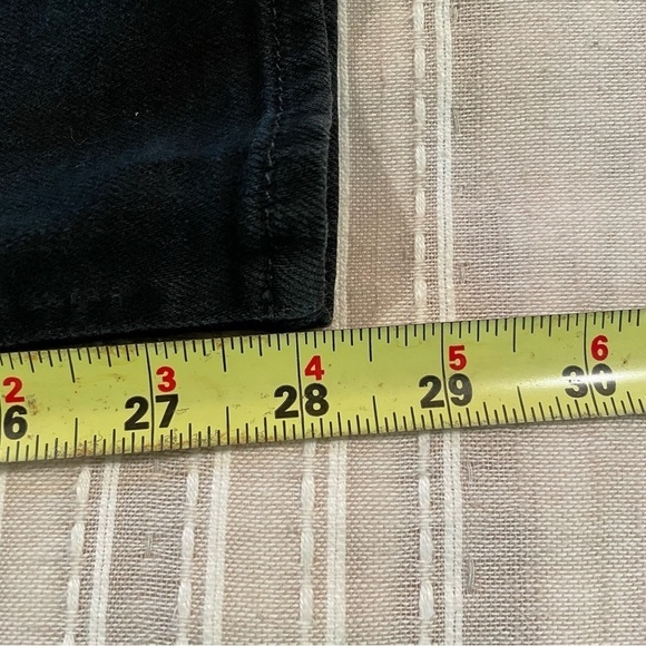 MOTHER High Waist Looker Jeans in A Model Spy Black 28 - Picture 10 of 11